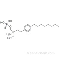 1,3-propanediol, 2-amino-2- [2- (4-octylphényl) éthyl] -, mono (dihydrogénophosphate) CAS 402615-91-2